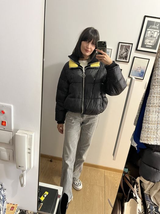 Зимно яке ZARA XS размер бомбър оувърсайз