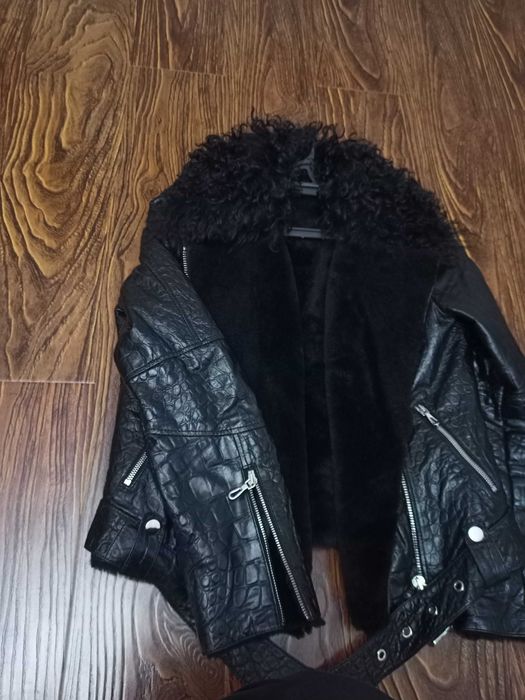 Дублёнка-авиатор