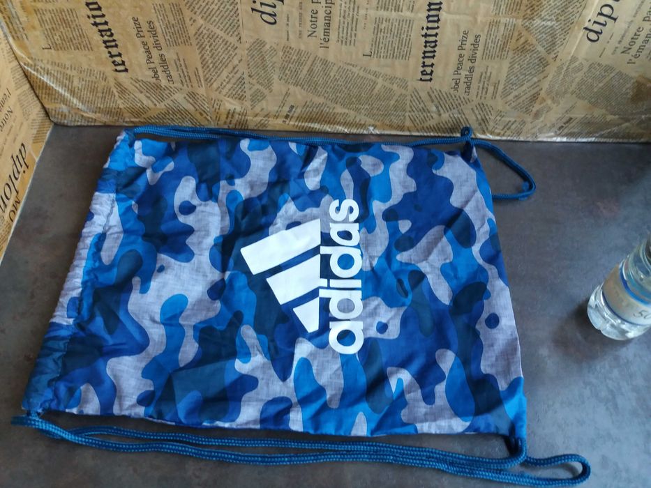 мешка,раница adidas -тъмно синя торба,текстилна чанта,адидас