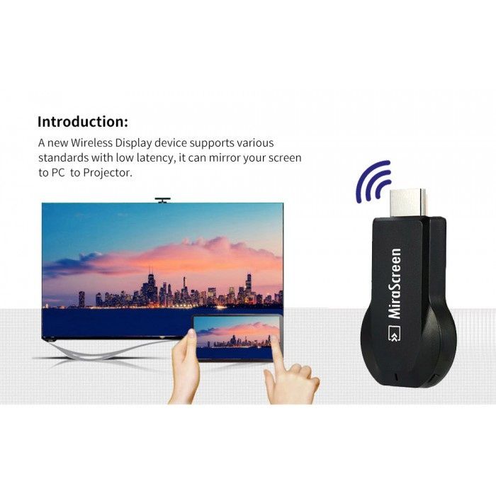 Беспроводной адаптер WI-FI MIRASCREEN USB дублирует экран смартфона