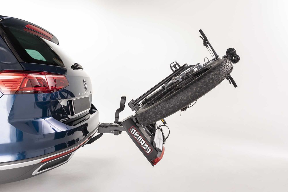 Suport biciclete pe carlig pliabil Menabo Antares, 2 biciclete