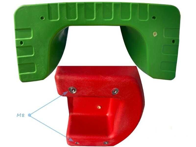 Прав улей за детски пързалки 1,0м