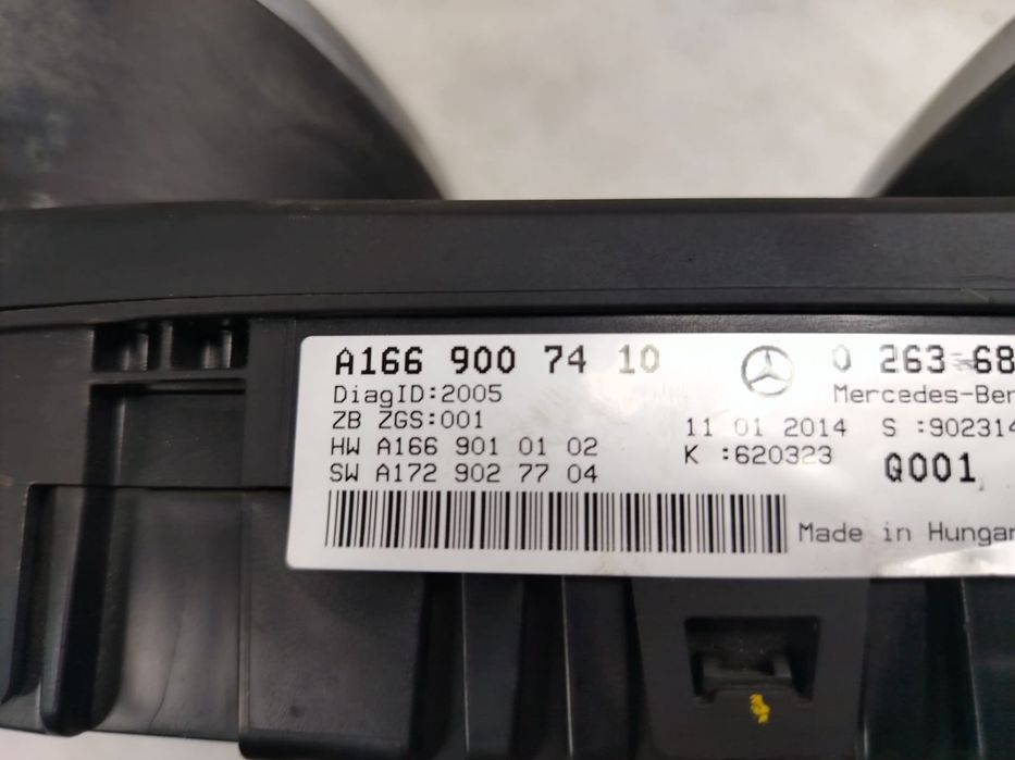 Ceasuri bord A1669007410 Mercedes-Benz M-Class W166 [2011 - 2015]