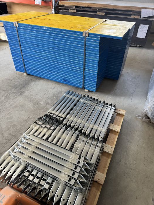 Cofraje doka, lana, panouri placa galbena, accesorii , tego , montanti