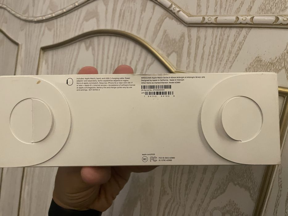 Apple Watch Series 9 Midnight, 45 мм