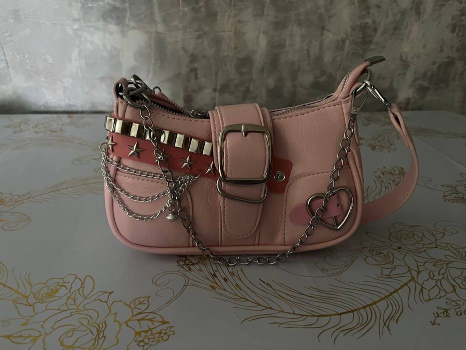Сумка розовая y2k