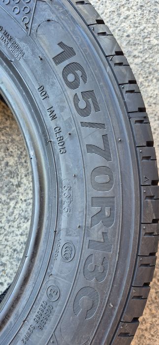 4 anvelope vara noi Tercelo 165/70/13C,dot 2025.Pretul este pe bucata.