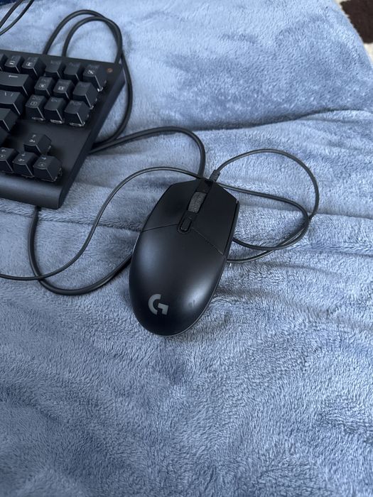 mouse logitech g102+tastatura red dragon dark avenger