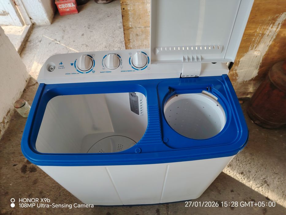 Стиральная машина: полуавтамат