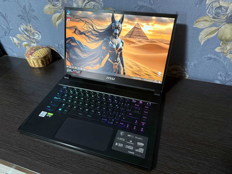 MSI Stealth GS 66. Игровой, RTX 3060 6gb. i7 10750h. 1000gb/16gb