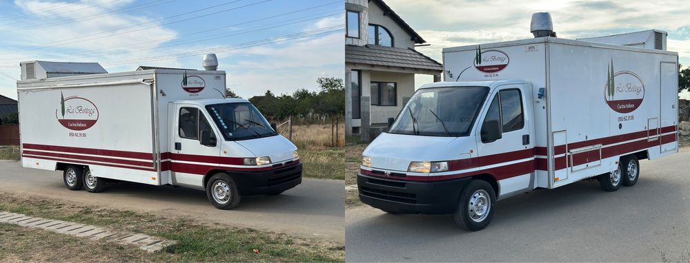 Food Truck Citroen Jumper complet echipat – Street Food / Camion Magazin Alimentar - Rulota Comerciala - RAR EFECTUAT