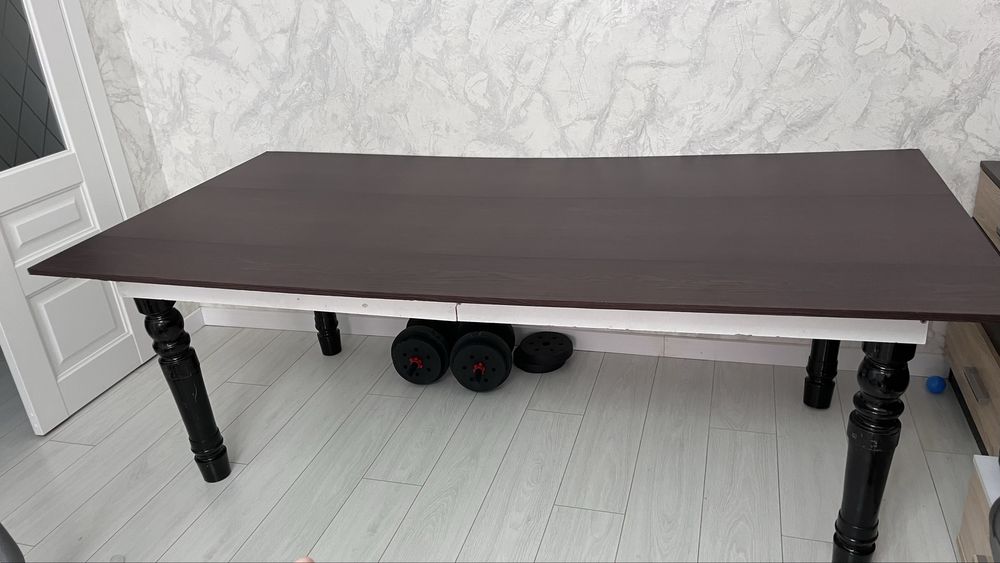 Жер стол + биік стол