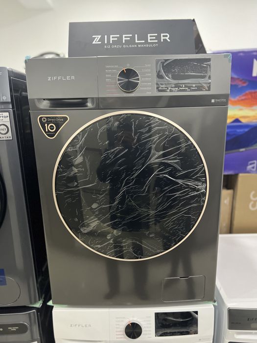 Стиральные машины ZIFFLER 10 кг DD Матор инвертор ( без ремен)