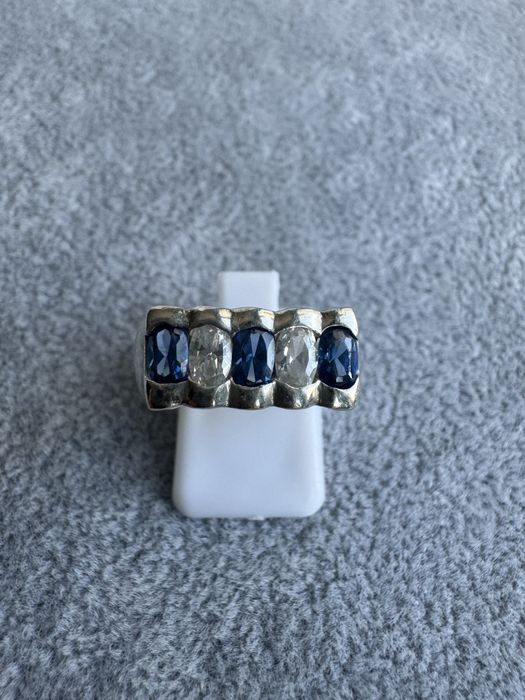 Inel din argint si cubic zirconia