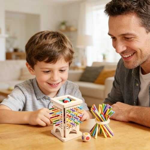 Нови Образователна дървена игра за броене и математика за деца Монтесори с пръчици за пътуване