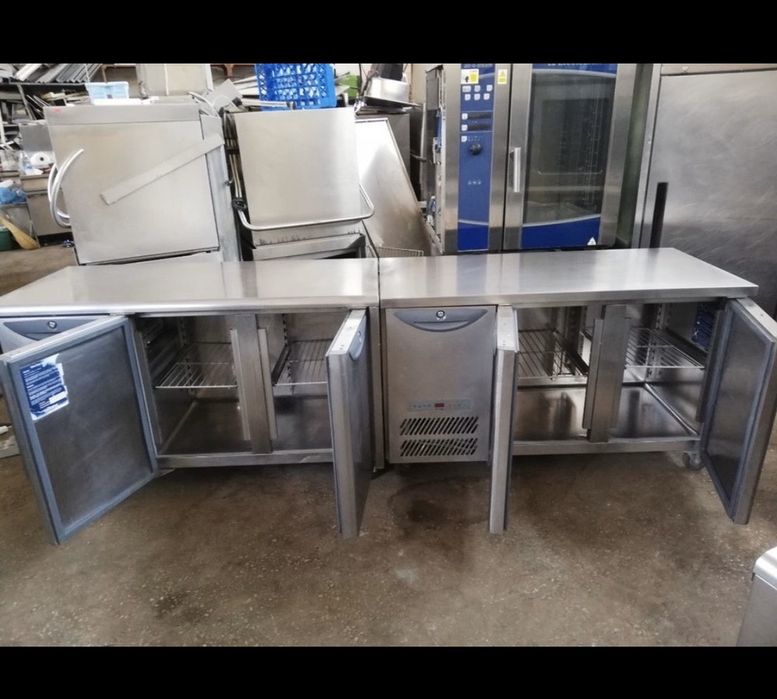 Хладилни шкафове, хладилни маси, шокови замръзители и охладители