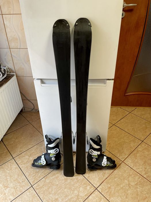 Schiuri copii 110 cm volkl cu clapari set copii