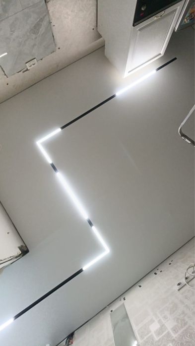 Натяжные потолки 1.500 тенге