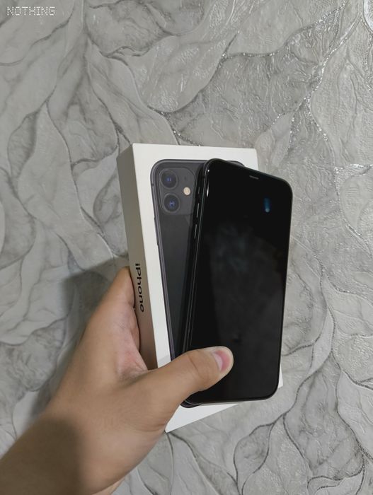 iPhone 11 (128 ГБ, АКБ - 100%).