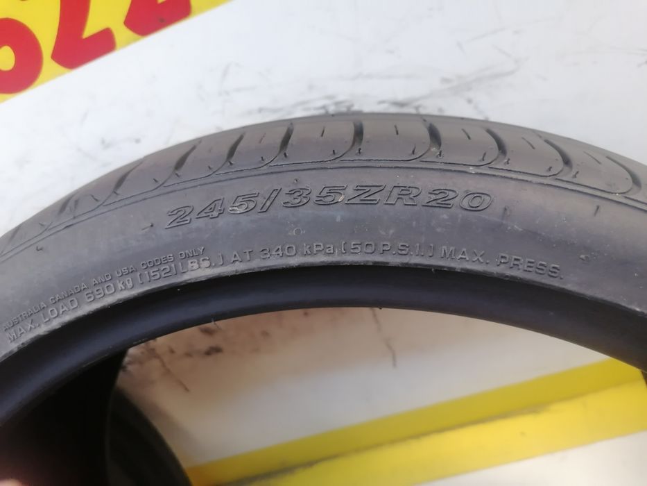245/35/20  2*Nexen vara 95y dot 0424.    6,,30mm