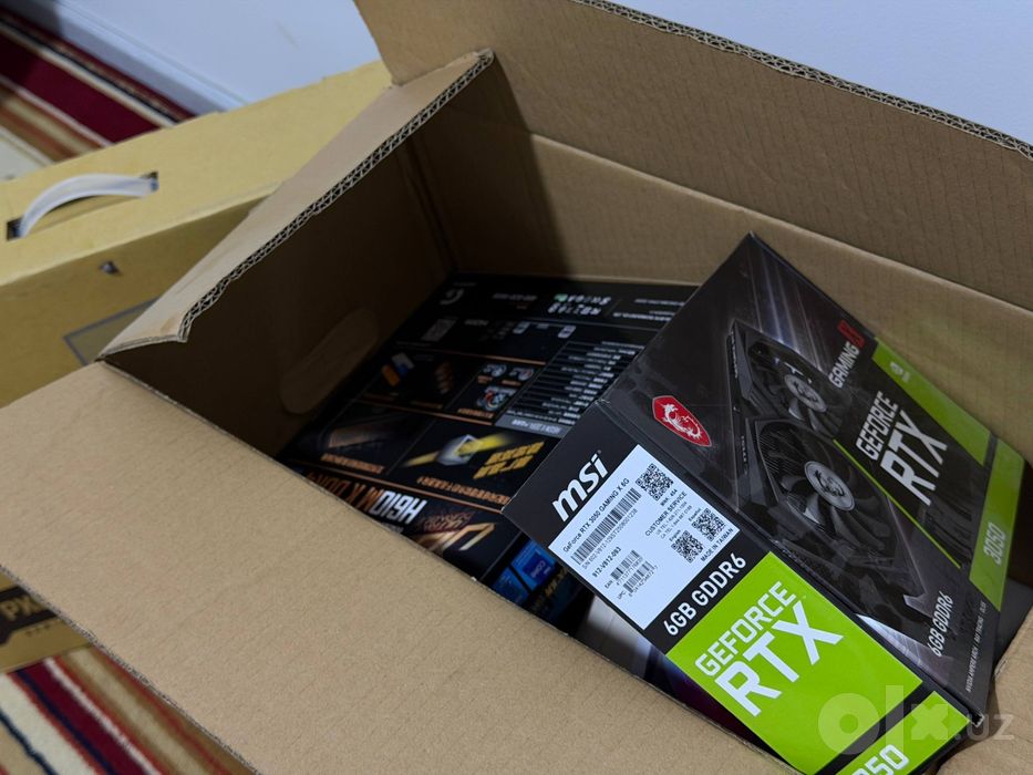 RTX 3050 monik300 hz i5 12400 sotiladi komplekt