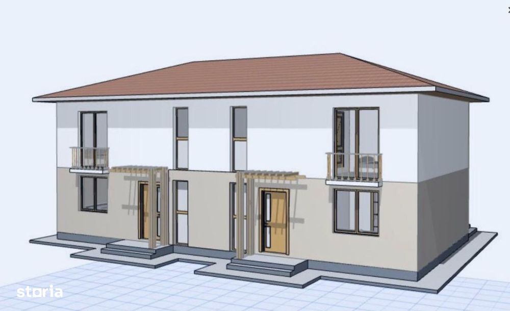 275 mp teren!CANALIZ!Încălz în pard!Vila 4 camere Valea Lupului