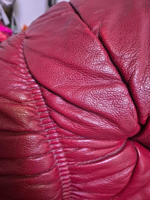 Холова гарнитура Естесвена кожа