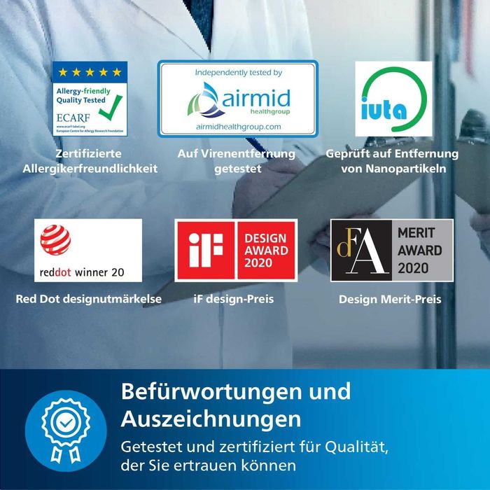 Нов Пречиствател за Въздух Philips AC1715/11, до 78 m², 50 dB, 27 W