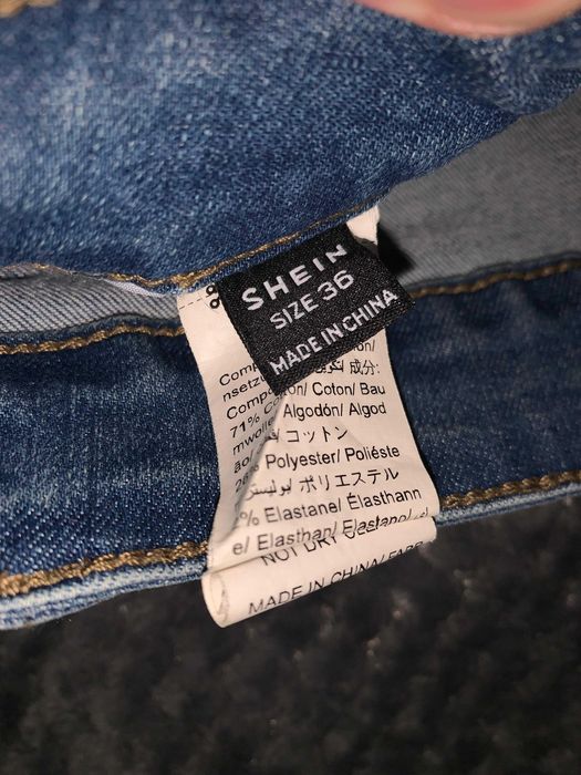 Blugi Rupti Patati SHEIN 36