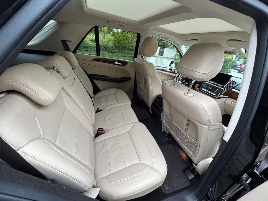 Mercedes GLE350d на части