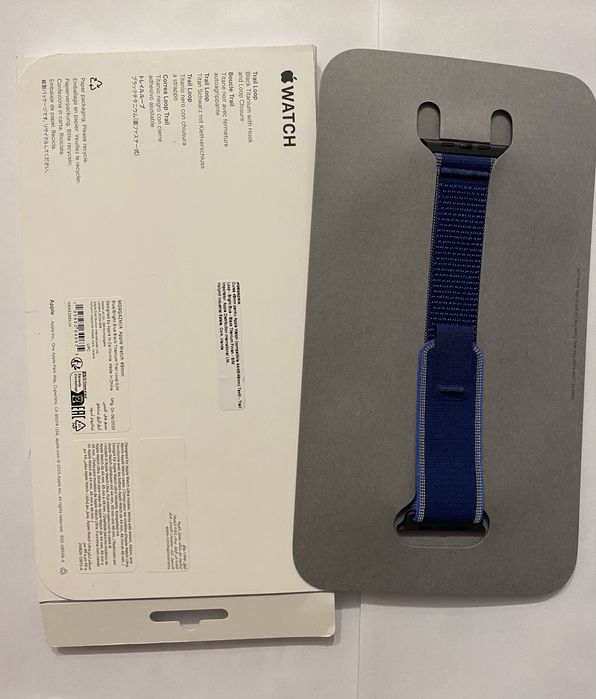 Оригинална Чисто нова Каишка Trail Loop Blue за Apple Watch