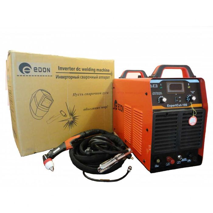 Aparat de taiat cu PLASMA profesional EDON EXPERTCUT-100 380V 38mm