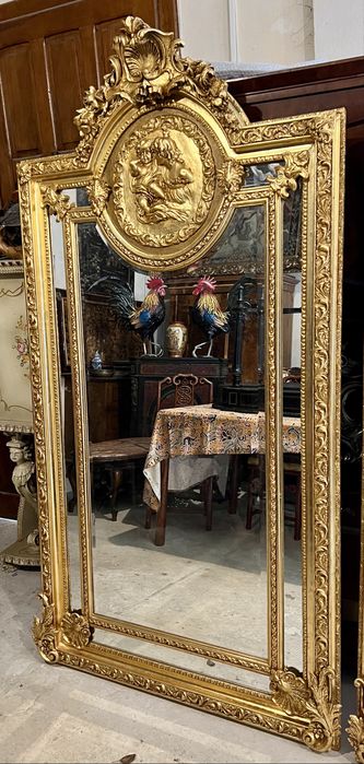 Oglindă aurie stil Baroc *** vintage / antic / vechi / retro ***