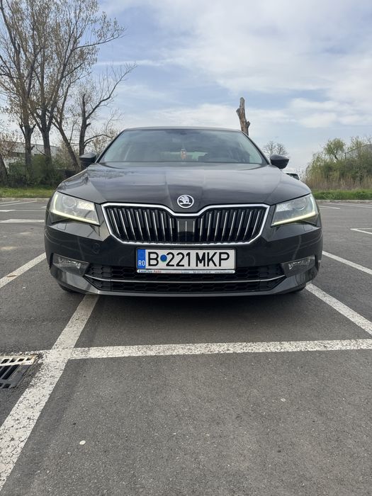 Skoda superb sedan dsg piele 1.6 tdi negru perlat