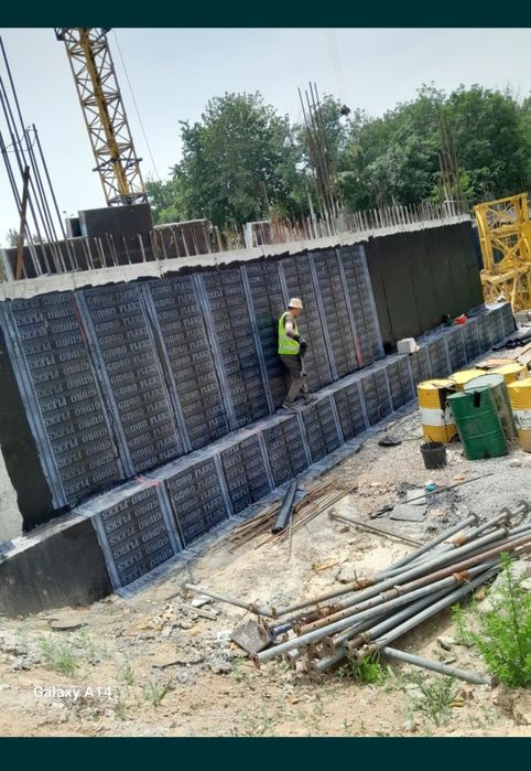 Gidro izalatsiya  гидроизоляция фундамента