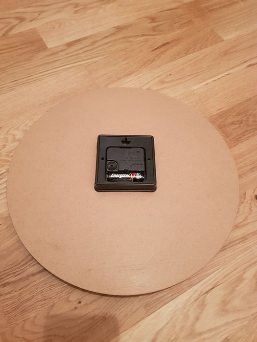 Ceas de perete cu baterie - vintage - diametru 34 cm