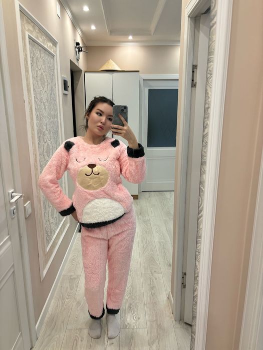 Пушистые женские пижамы