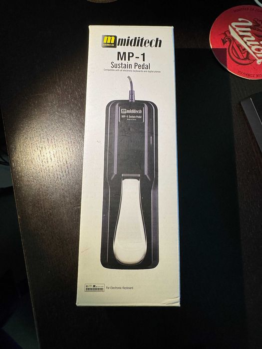 Ofer gratuit, doar cu preluare personala din Bucuresti pedala sustain Miditech MP-1 pentru pian electronic/orga/clapa