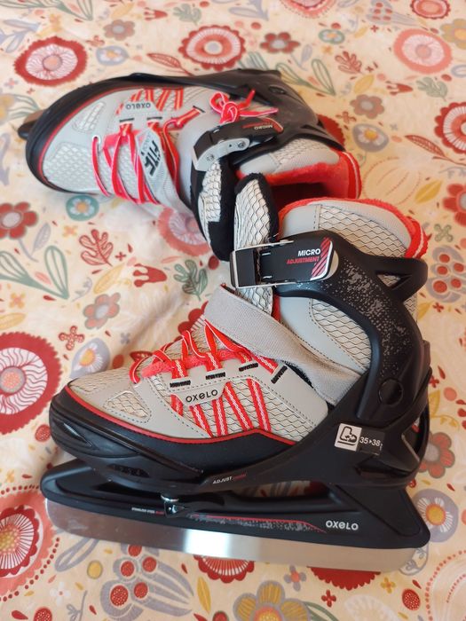 Patine Oxelo Decathlon, reglabile 35-38, impecabile