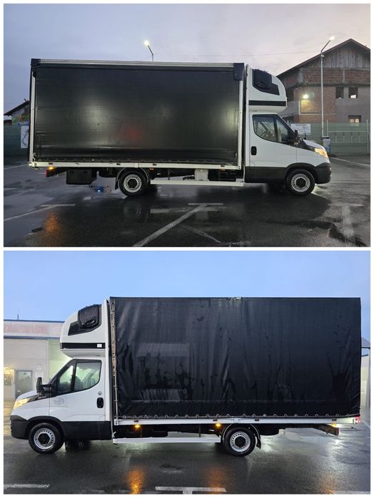 IVECO DAILY 35s18- 10 europaleti, fabric. 2018, Euro 6, nu master