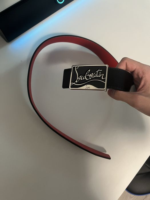 Christian Louboutin колан двулицев