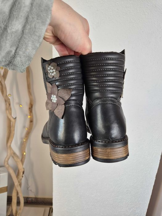 ghete piele naturală 37 custom