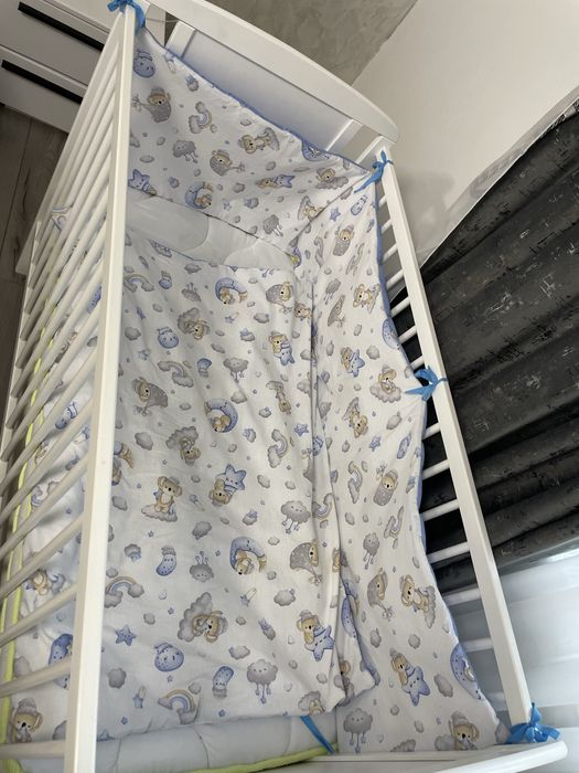 Pătuț bebeluși cu sertar