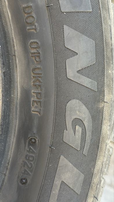 Продам летнюю резину б/У.