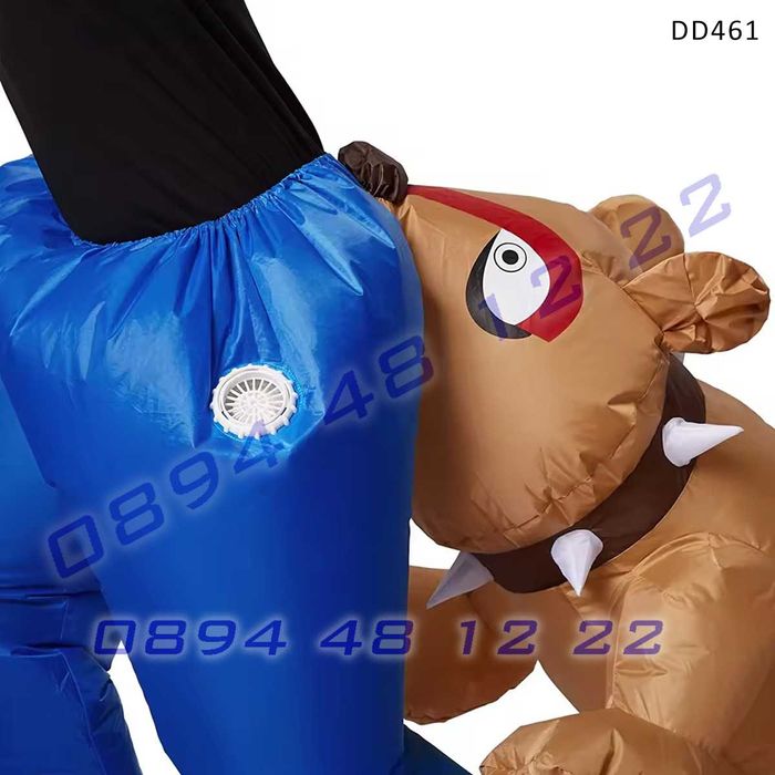 Надуваем парти костюм захапка куче облекло аниматор хелуин рожден ден