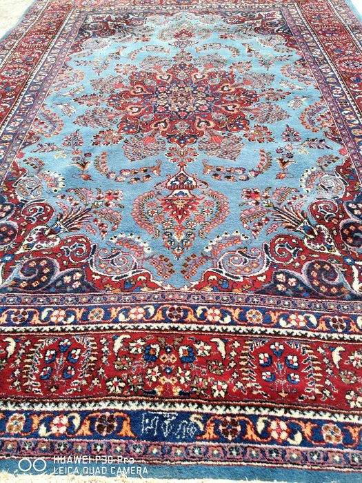 Ръчно Тъкан Оригинален Персийски Вълнен Килим