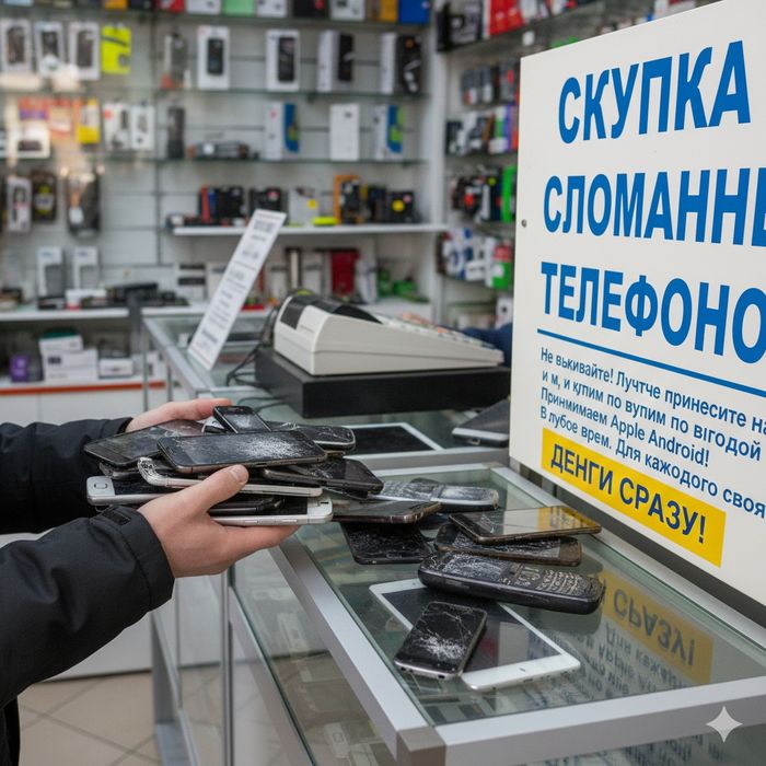 НЕРабочие телефоны в любом состоянии