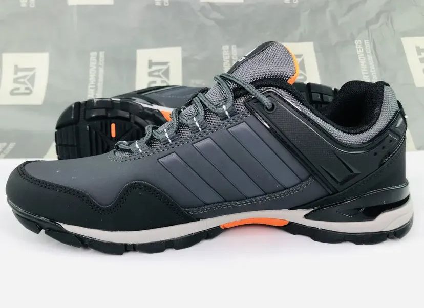Кроссовки Adidas Terrex (Black/Orange) —