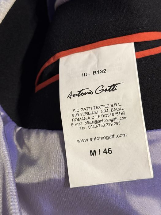 Palton barbatesc lână Antonio Gatti