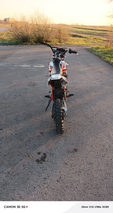 Питбайк Кайо тт 125 полу автомат